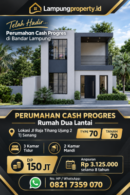 Modern Lampung Property House Flyer